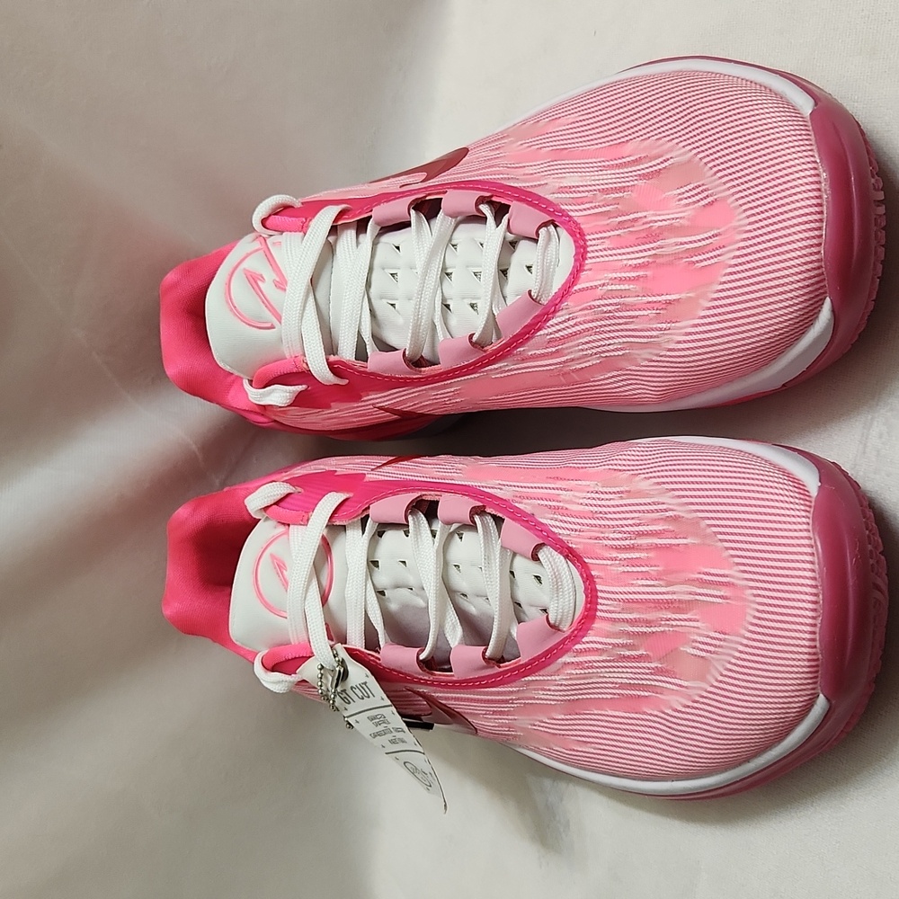 Nike Air Zoom GT Cut 2.0 Hyper Pink Fireberry Athletic Sneakers (W Size 8.5) - Picture 5 of 15
